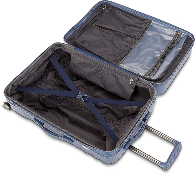 American Tourister 24-inch Spinner, Slate Blue, 24-inch Spinner