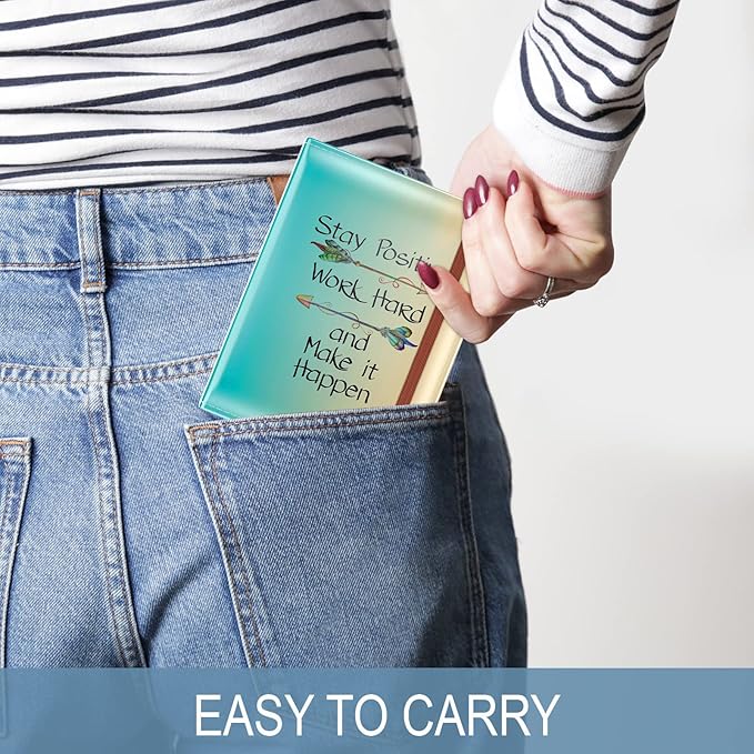 Passport Holder for Travel Essentials, Passport Wallet Cover Case for Travel Must Haves Accessories, Passport Book Holders for Women and Men, Work Hard