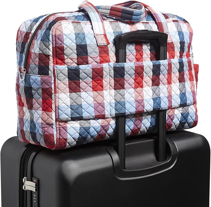 Vera Bradley womens Cotton Weekender Travel Bag