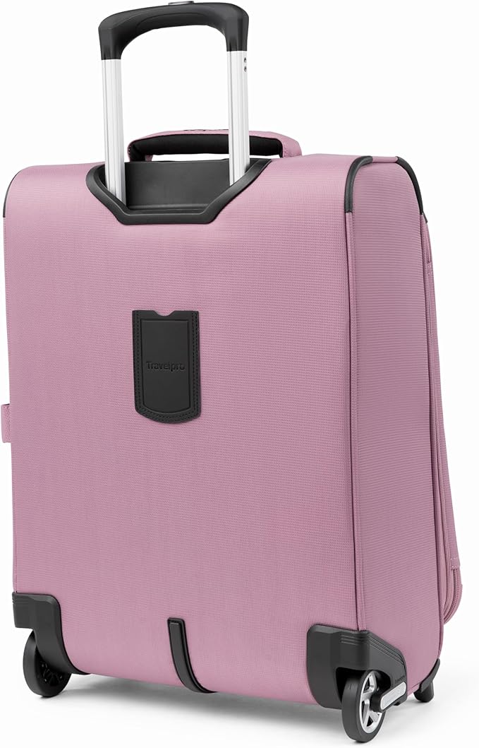Travelpro Maxlite 5 Softside Expandable Upright 2 Wheel Carry-on Luggage, Lightweight, 20-Inch — Orchid Pink Purple