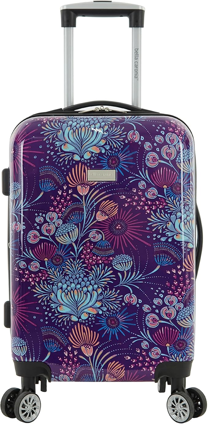 Travelers Club Unisex Bella Caronia Deluxe 20", 3 Piece, or 7 Piece Luggage & Travel Accessories Set Jardin