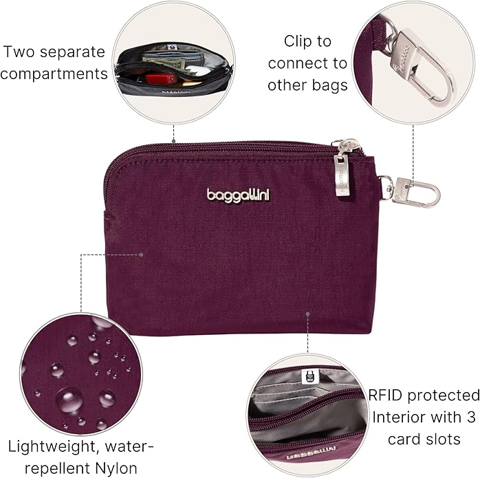 Baggallini On the Go Daily RFID Pouch