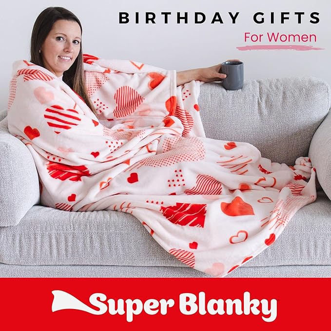 Wearable Blankets for Women, Adult Wearable Blanket Men, Mother's Day Gifts for Her, Wife Birthday Gift Ideas