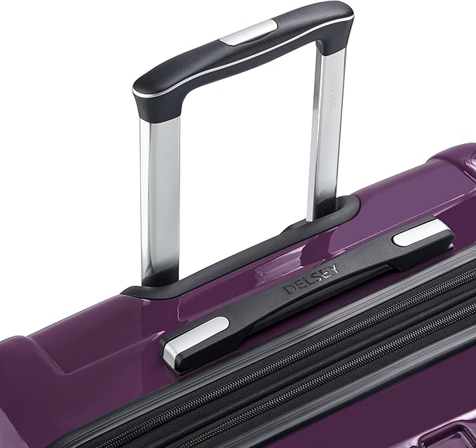 DELSEY PARIS Helium Aero Hardside Expandable Luggage with Spinner Wheels, Plum, 2-Piece Set (21/28)