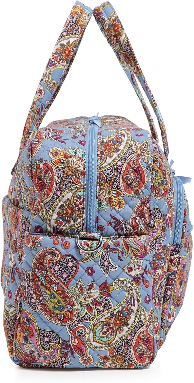 Vera Bradley womens Cotton Weekender Travel Bag