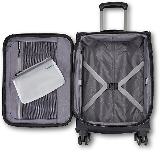 Samsonite Ascella 4 Carry-On Luggage - Black