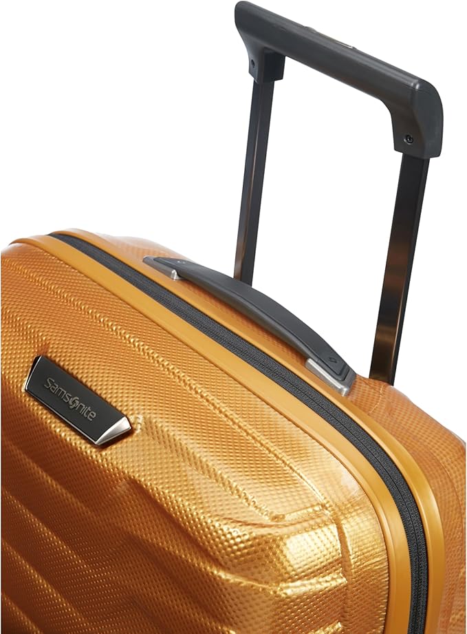 Samsonite Proxis Large Hardside Luggage with Dual Spinner Wheels - Innovative Roxkin™ Lightweight Shell With Ultimate Durability- Includes TSA Lock, Ergonomic Telescoping Handle - Honey Gold