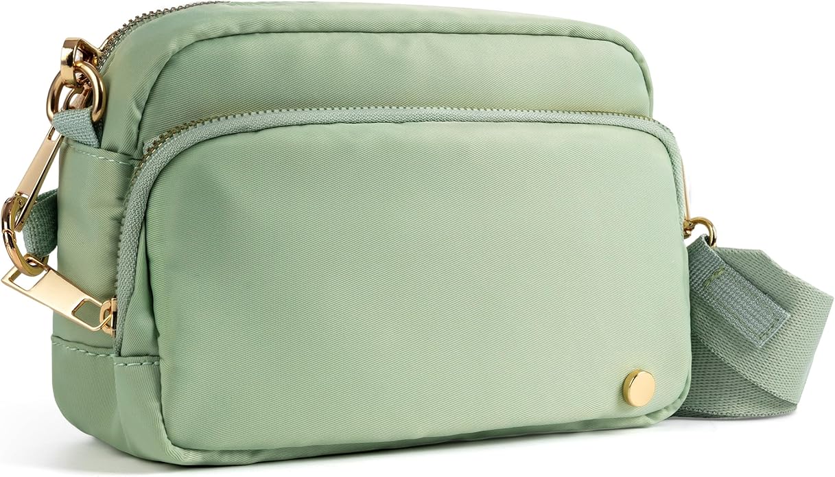 Joryin Anti Theft Crossbody Bag for Women, Slash-resistant RFID Blocking Travel Purses, Small Shoulder Bag Handbag, Nylon