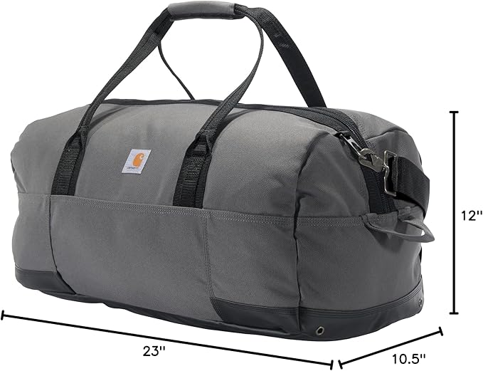 Carhartt Classic Duffels, Heavy-Duty Bag for Jobsite, Gym and Travel