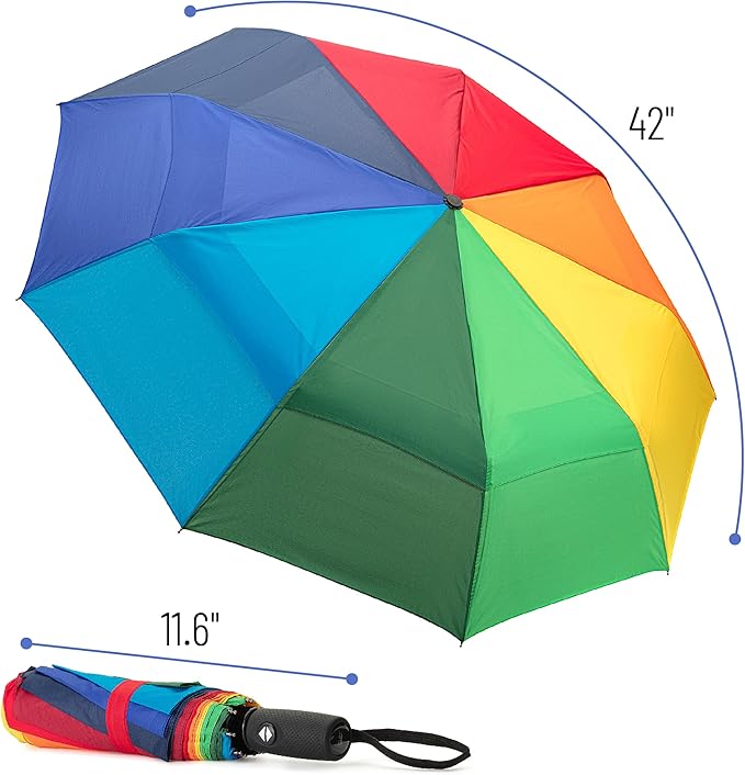 Mr. Pen- Windproof Travel Umbrella, Automatic Umbrellas for Rain, Compact