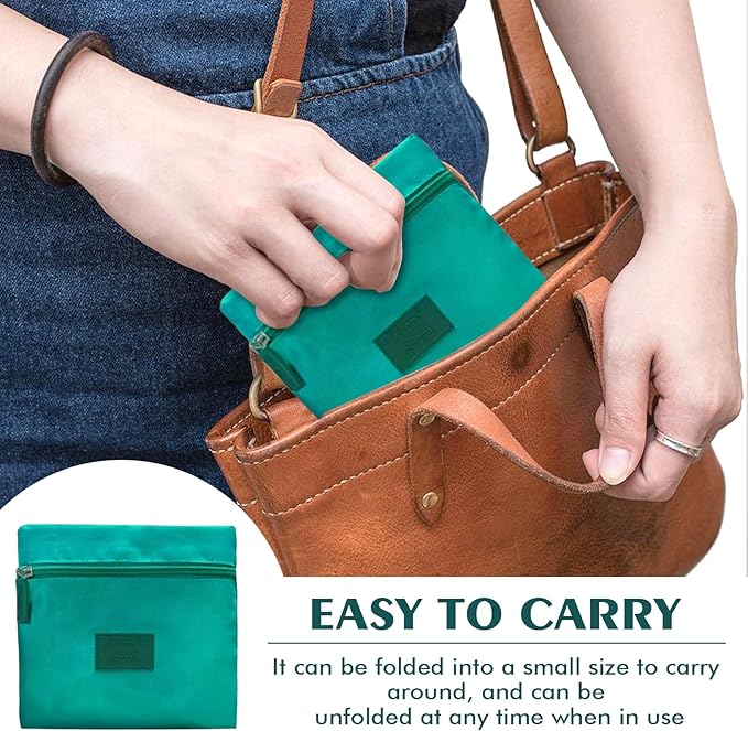 Travel Duffel Bag Lightweight Foldable Travel Bag for Women and Men Waterproof Tote Carry On Luggage Weekender Overnight Bag (Green)