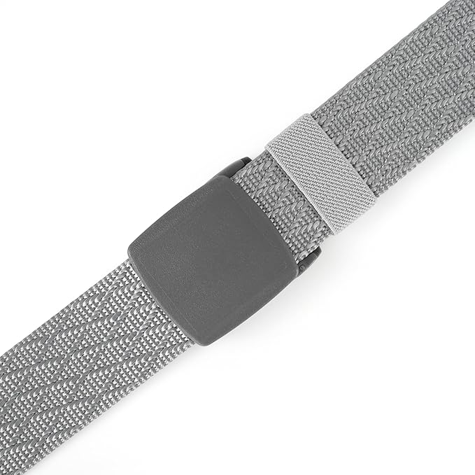 Mile High Life Nylon Web Belt Outdoor Military Belt With TSA Safe Plastic Buckle Belt