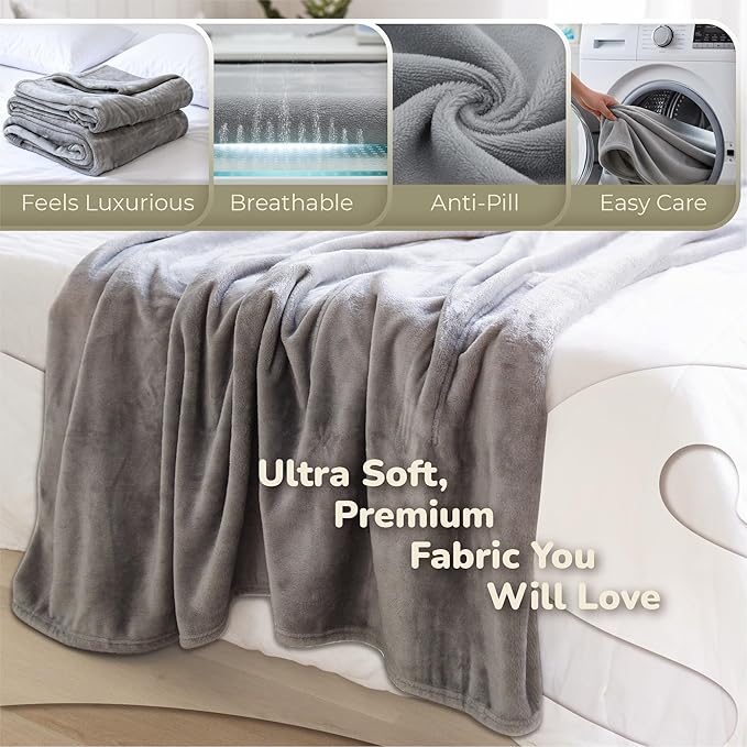 Wearable Blankets for Women, Adult Wearable Blanket Men, Mother's Day Gifts for Her, Wife Birthday Gift Ideas