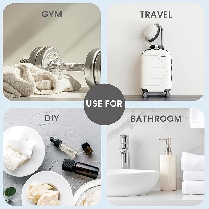Conair Travel Sized Toiletries, TSA Approved Travel Bottles, Travel Sized Bottles by Travel Smart, 13 Piece Set