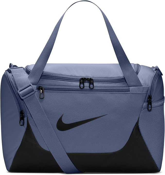 Nike Brasilia Duffel (X-Small), Diffused Blue/Black/Black, MISC