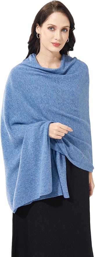 Soft Cashmere Blend Wrap Chic Scarf Stole for Women Wayfarer Travel Extra Large 87"x28"