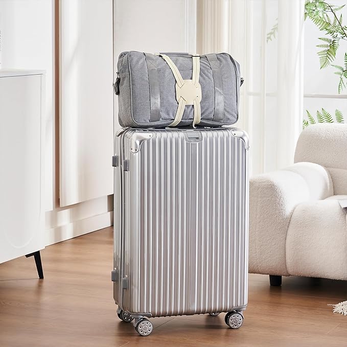 Travelkin Luggage Straps Bag Bungees add a Bag, Luggage Bungee for suitcases Elastic Strap Belt