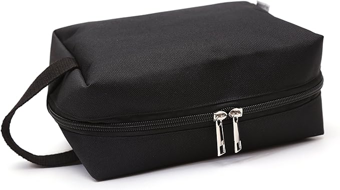 600D Portable Multi-purpose Zipper Waterproof Travel Organizer Cosmetic Bag Make up Case Storage Bag Pouch 4-pack