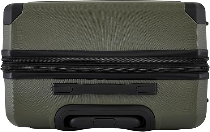 Wrangler ATG Trailway Expandable Hardside Luggage, Winter Moss, 22" Carry-On