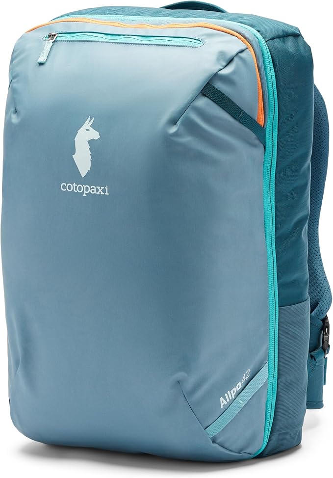 Cotopaxi Allpa 42L Travel Pack, Blue Spruce and Abyss