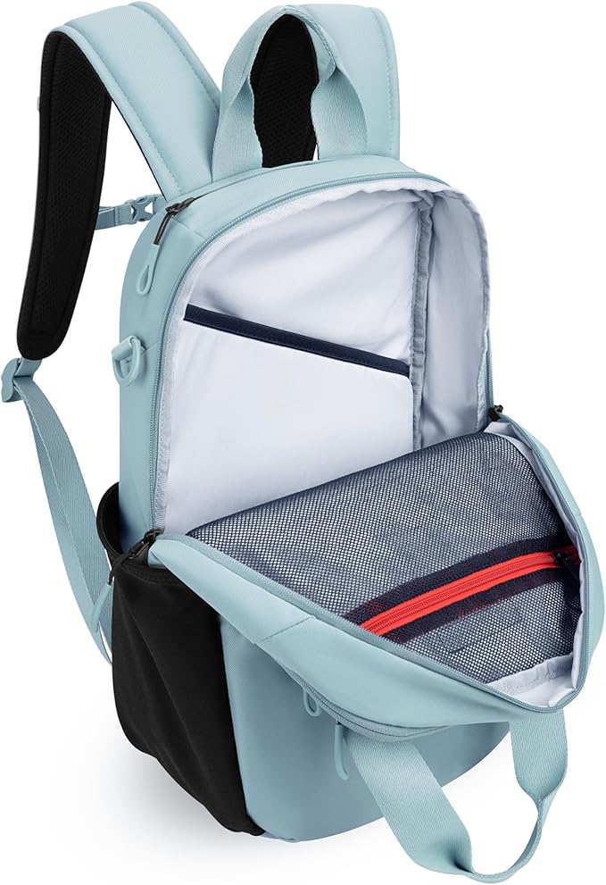 Sherpani Camden, Convertible Backpack, 3 in 1 Tote Bag, 18L Travel Backpack, Crossbody Bag, Cross Body Purse, Travel Gifts, RFID Protection, Fits 13” Laptop (Surf)