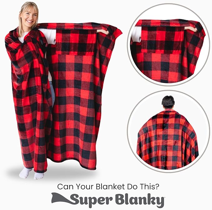 Wearable Blankets for Women, Adult Wearable Blanket Men, Mother's Day Gifts for Her, Wife Birthday Gift Ideas