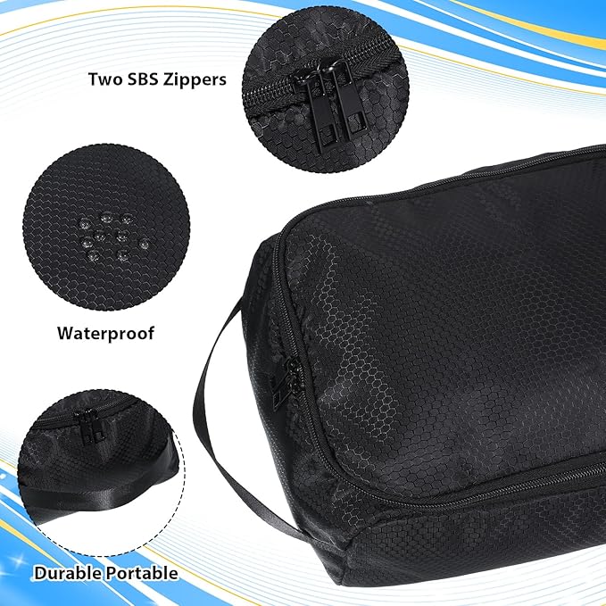 Travel Shoe Bags for Men with Zipper for Travel Portable Shoe Bags for Packing in Suitcase Shoes Bag Pouch Shoes Men Women Essentials