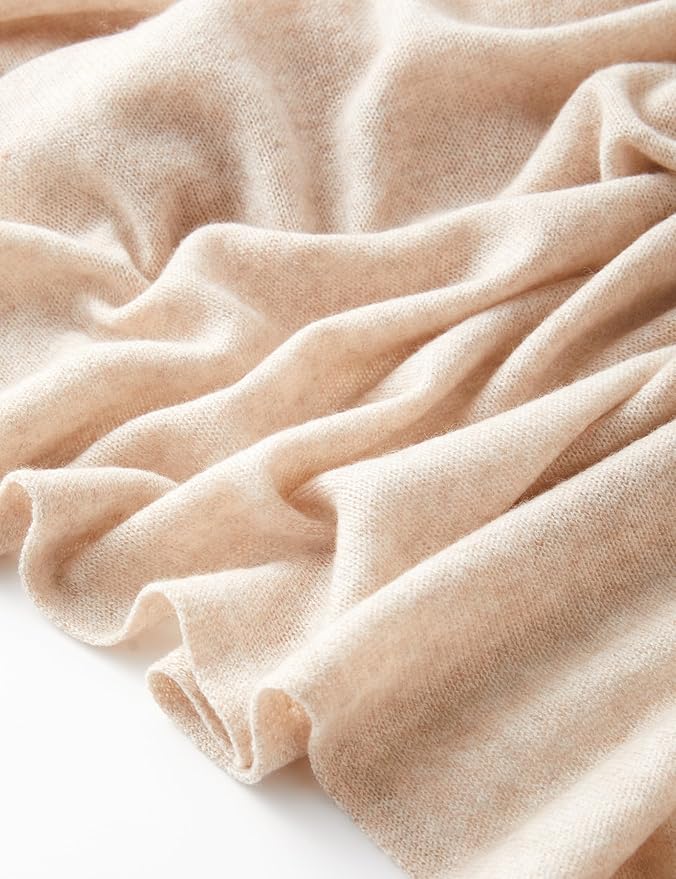 Soft Cashmere Blend Wrap Chic Scarf Stole for Women Wayfarer Travel Extra Large 87"x28"
