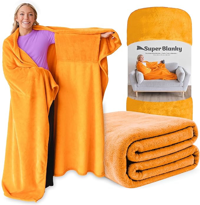 Wearable Blankets for Women, Adult Wearable Blanket Men, Mother's Day Gifts for Her, Wife Birthday Gift Ideas