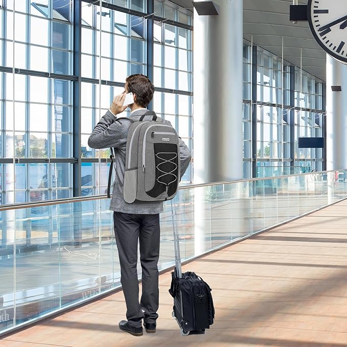 MAXTOP Travel Backpack Laptop Back Pack College Bookbag Anti-theft Backpacks Water Resistant Work Business Backpacks