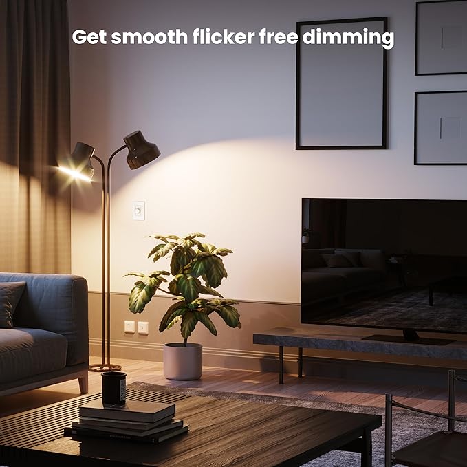 Feit Electric A19 LED Light Bulb, 60W Eq, Non-Dimmable, 5CCT, 800 Lumens