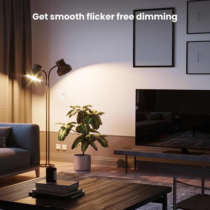 Feit Electric A19 LED Light Bulb, 60W Eq, Dimmable, 5CCT, 800 Lumens
