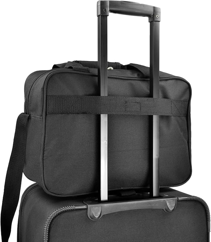 U.S. Traveler New Yorker Lightweight Expandable Rolling Luggage, Red/Gray, 4-Piece Set
