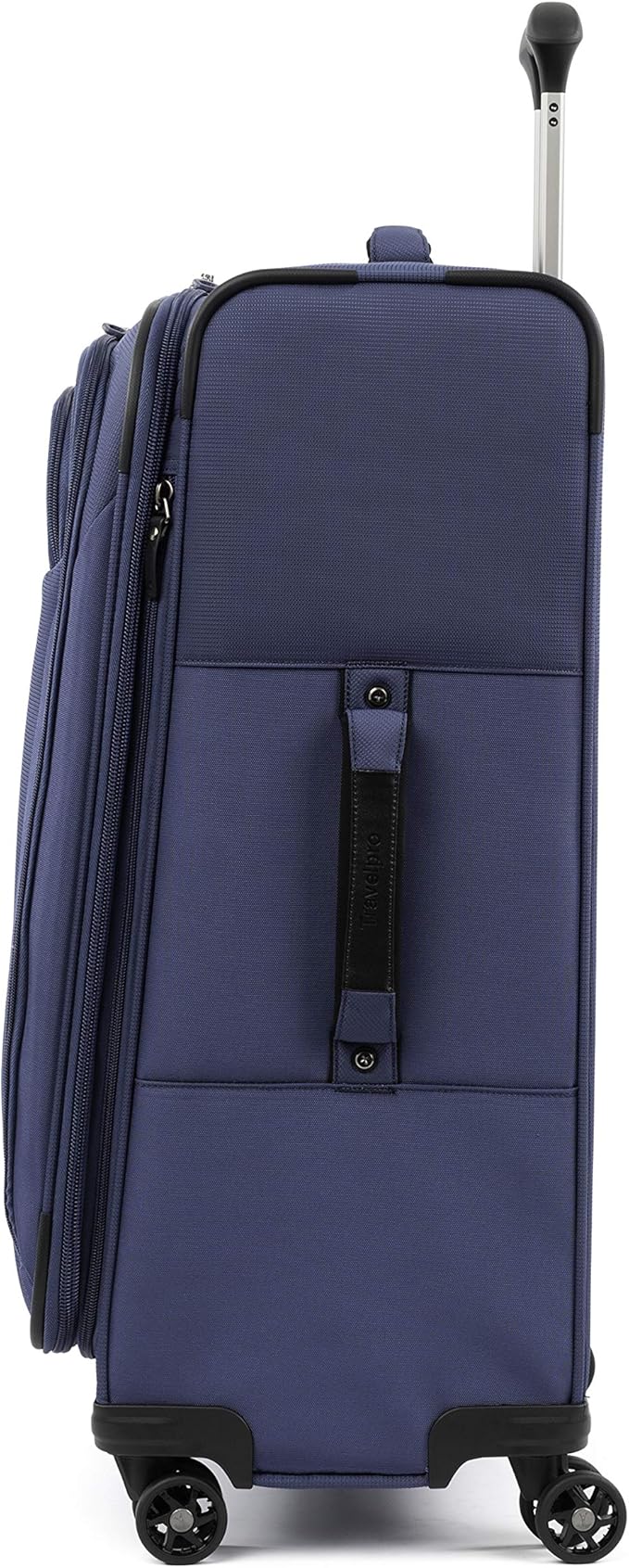 Travelpro Tourlite Softside 2-Piece Set, Expandable Luggage, 4 Spinner Wheels, Lightweight Suitcase, 21" Carry-On, 25" Checked Medium, Blue