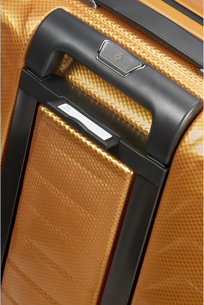 Samsonite Proxis Large Hardside Luggage with Dual Spinner Wheels - Innovative Roxkin™ Lightweight Shell With Ultimate Durability- Includes TSA Lock, Ergonomic Telescoping Handle - Honey Gold