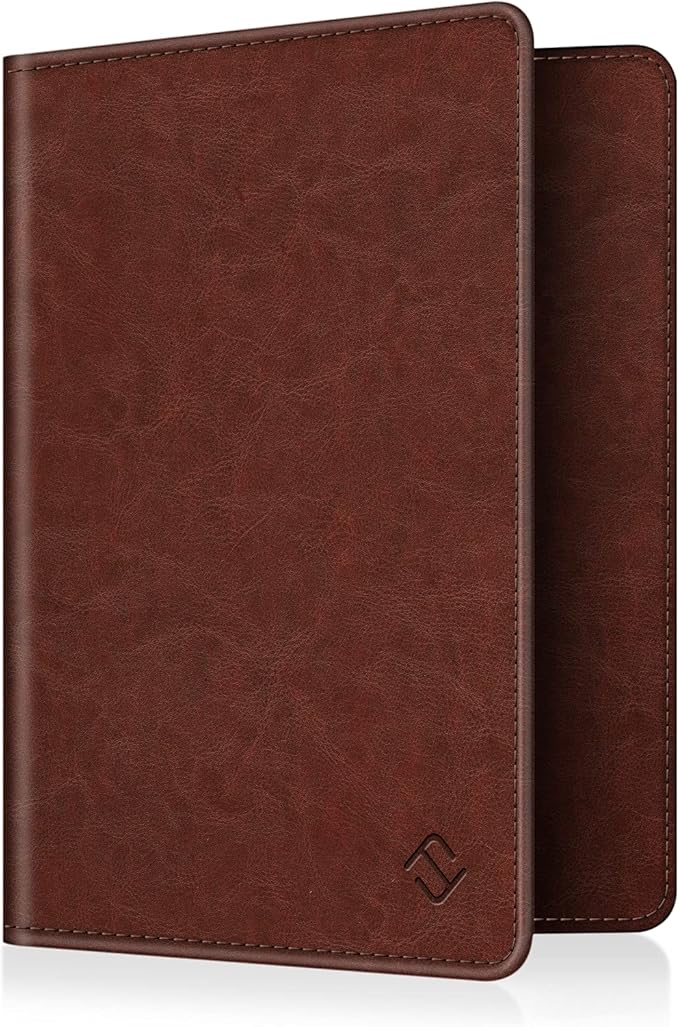 FINTIE Passport Holder, Slim Travel Wallet RFID Blocking Card Case Cover Passport Cover Protector Essentials with Credit Card Slots for Women/Men | Slim, RFID Blocking, Card Case Cover, Essentials, Credit Card Slots