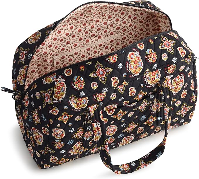 Vera Bradley Women's Miramar Weekender Travel Bag - Premium Cotton