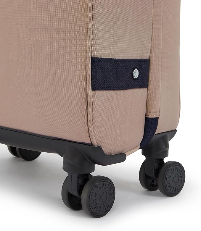 Kipling Women's Spontaneous Small Softside Spinner Wheel Luggage, Integrated TSA Accepted Lock