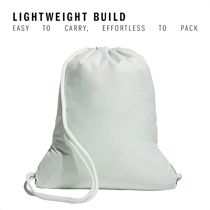 adidas Alliance Sackpack – Drawstring Backpack for Sports, Small Gym Bag