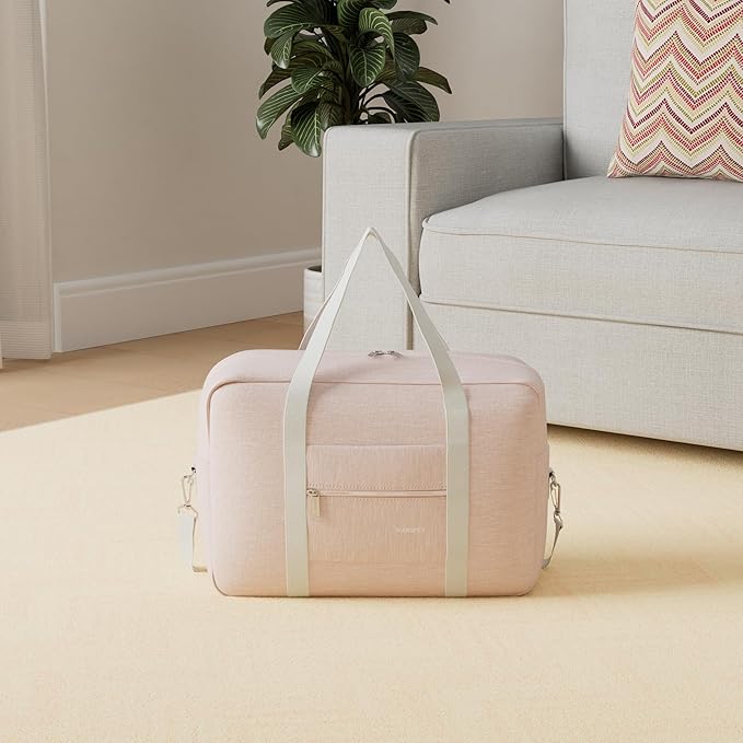 For Spirit Airlines Personal Item Bag 18x14x8 Foldable Travel Duffel Bag Tote Carry on Luggage Duffle Overnight for Women and Men