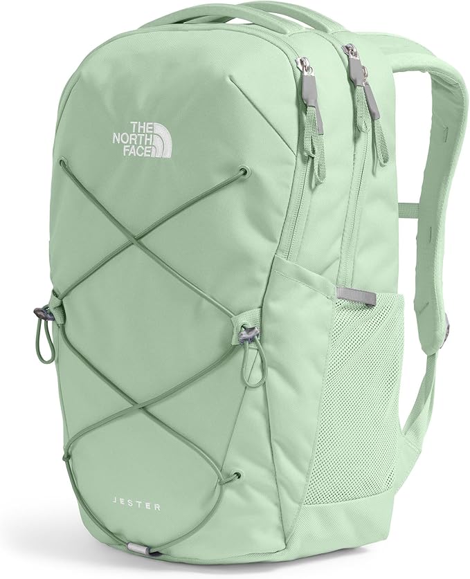 The North Face Women's Jester Everyday Laptop Backpack - Commuter Travel Bag, Laptop Sleeve, Water-Repellent, Misty Sage-NPF, One Size