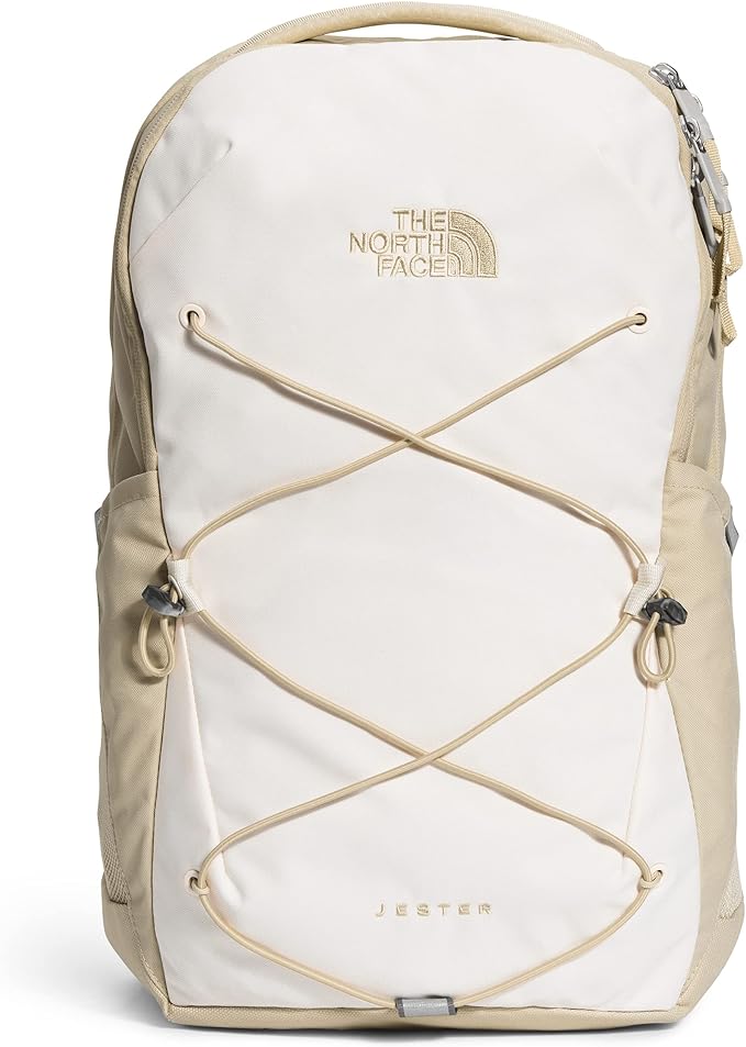 THE NORTH FACE Women's Every Day Jester Laptop Backpack, Gravel/Gardenia White, One Size