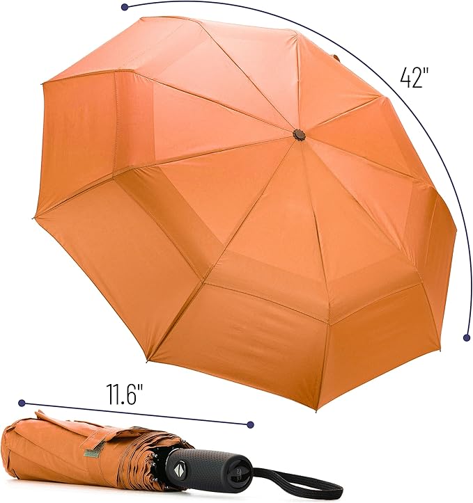 Mr. Pen- Windproof Travel Umbrella, Automatic Umbrellas for Rain, Compact