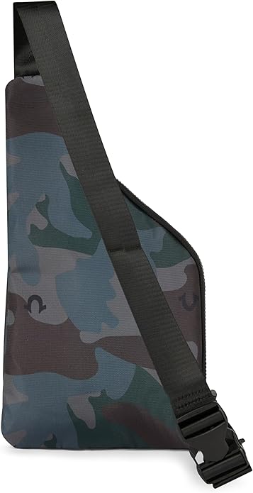 True Religion Cross Body Bag for Woman and Men - Anti Theft Shoulder Sling Bag, Zipper Phone Pocket and Key Leash