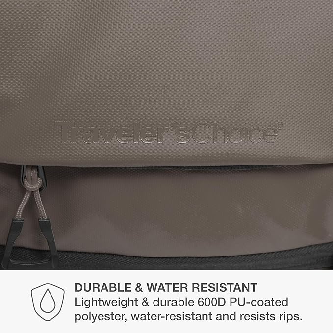 Traveler's Choice Softside Upright Wheeled Duffel Bag
