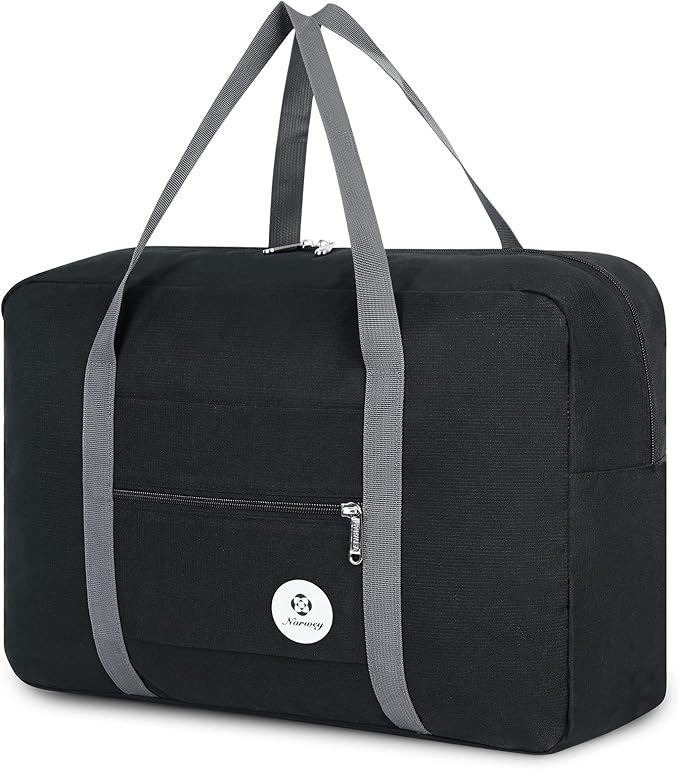 For Spirit Airlines Personal Item Bag 18x14x8 Foldable Travel Duffel Bag Tote Carry on Luggage Duffle Overnight for Women and Men