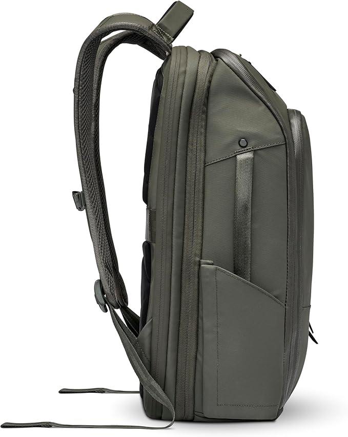 NOMATIC 14L Travel Pack - Mens Travel Backpack - Expandable to 21L - Water Resistant Daypack - TSA-Ready - Lightweight Business Traveling Backpack for Men - 15" Laptop Compartment