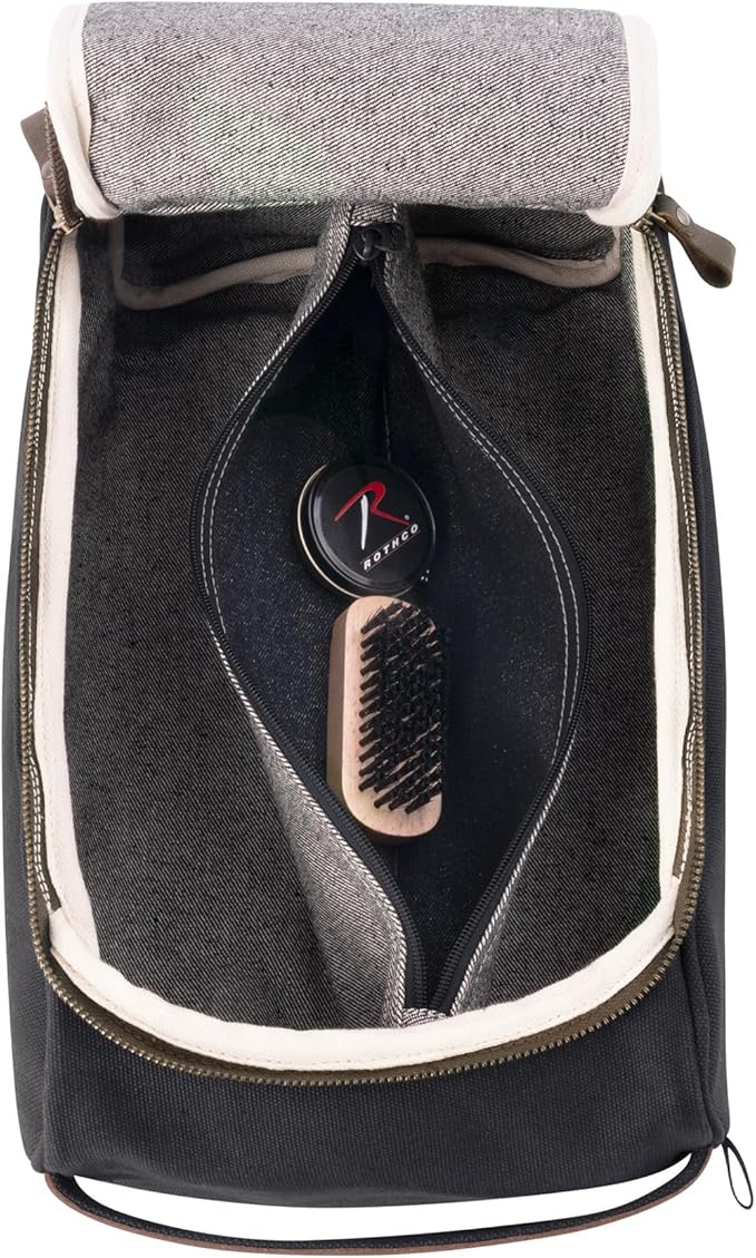 Rothco Canvas Shoe Bag – Sneaker Organizer Storage Duffle for Travel, Golf, Gym, and Sports