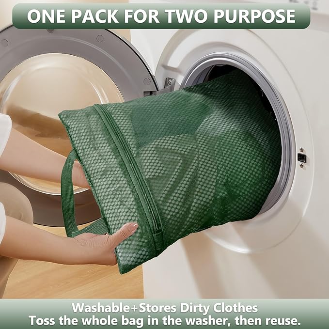 8 Set Packing Cubes for Travel, Gifts for Women Mom,Anti-Tearing Suitcase Organizer for Luggage with Shoe & Hanging Toiletry Bag,OlarHike Vacation Essentials & Accessories for Cruise Ship