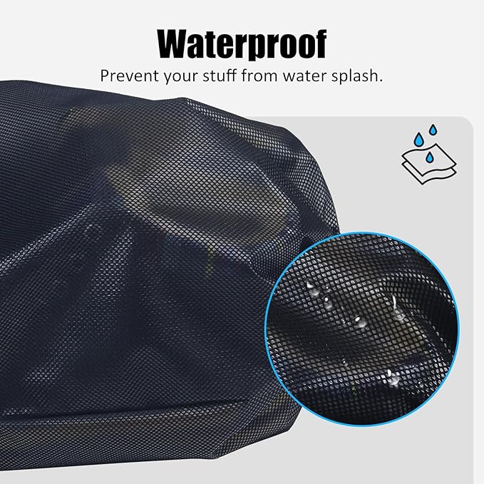 Gloppie Shoe Bags for Travel, Shoe Storage Bag with Drawstring, Packing Organizer for Sneakers, Gym, Luggage, Closet, Weekender Overnight Travel Essentials